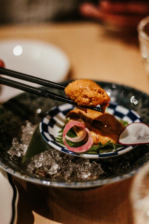 Uni sashimi