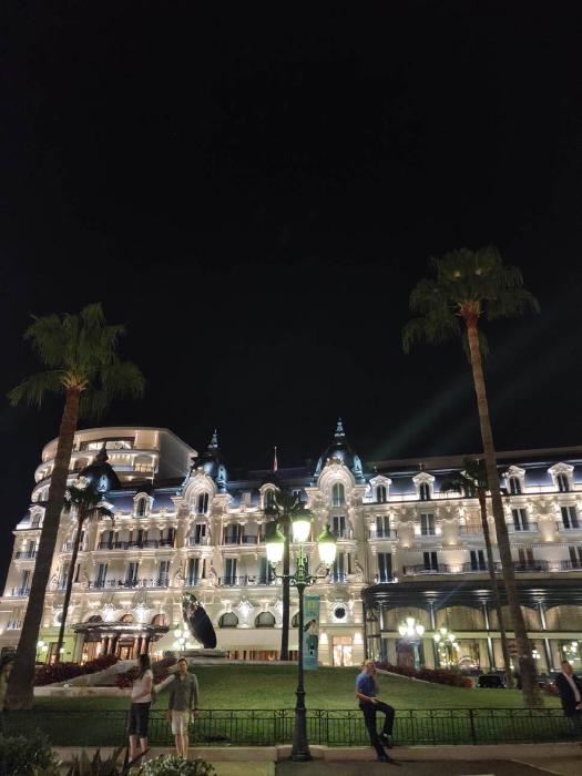 Monaco at night