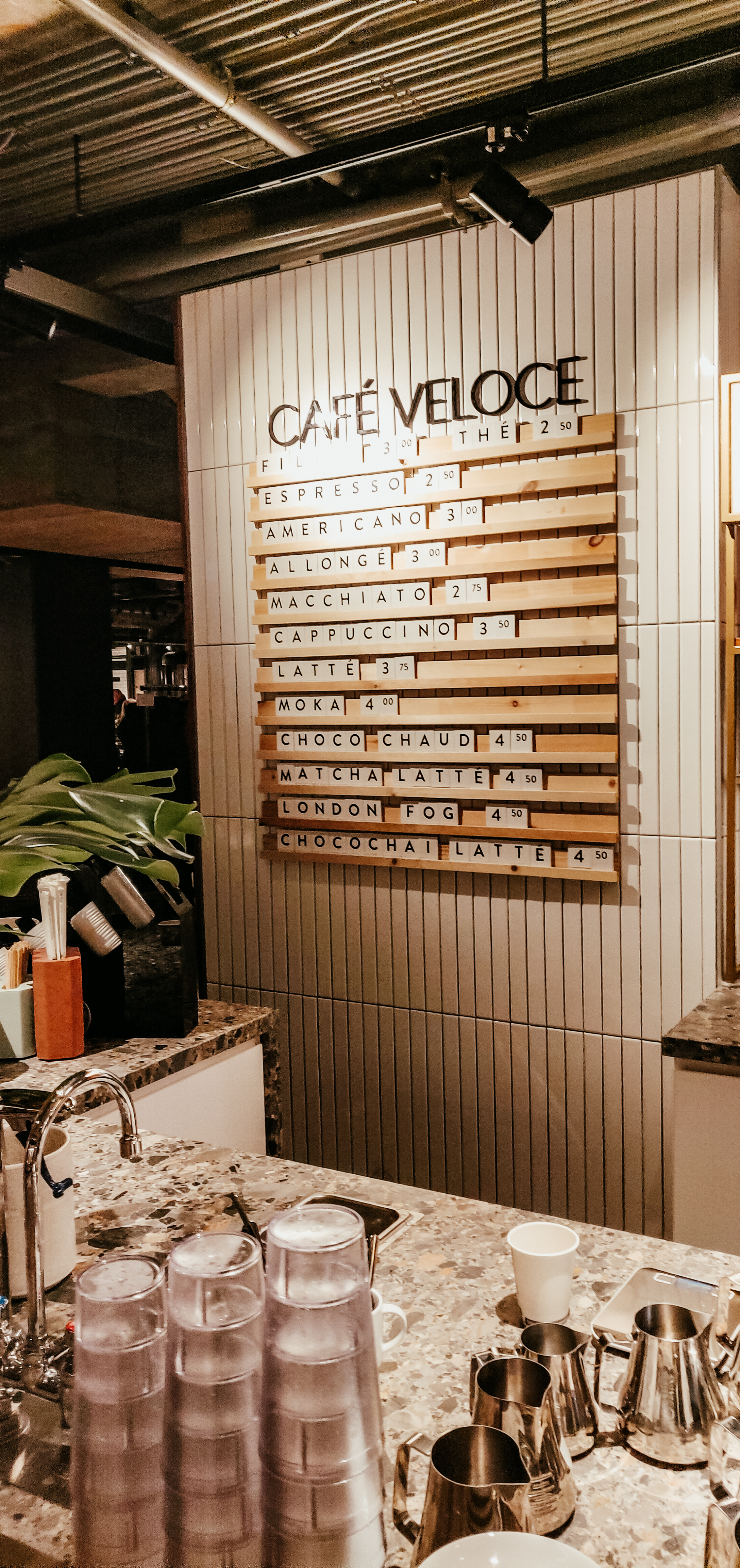 Cafe Veloce Cafe Veloce’s menu